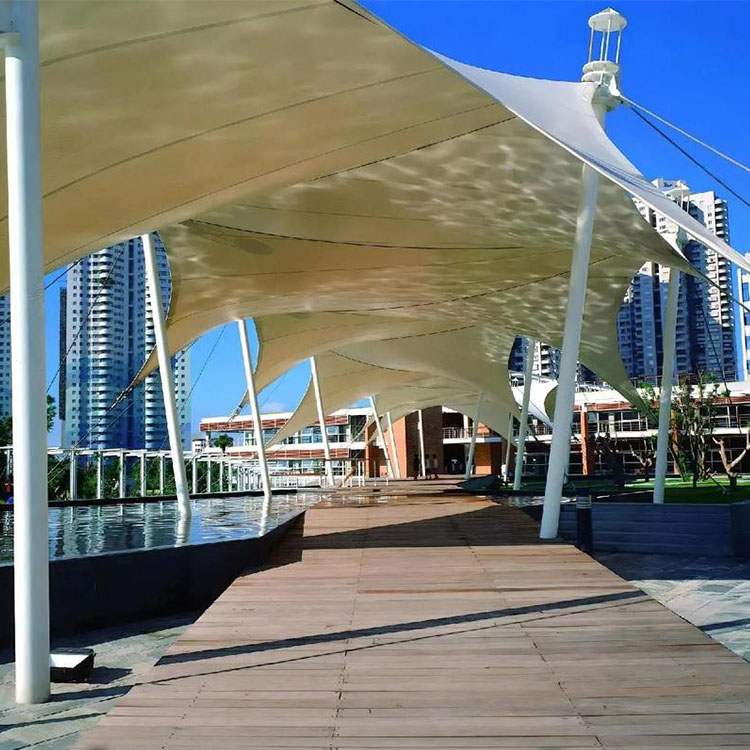 朗县膜结构景观棚