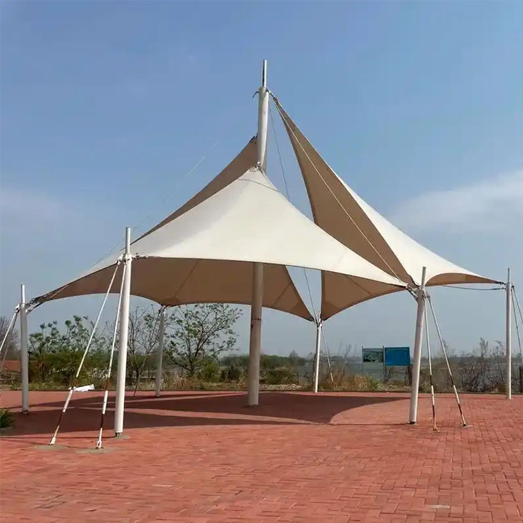 朗县膜结构景观棚