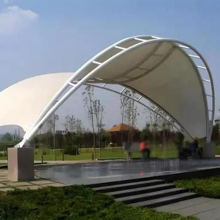 朗县膜结构景观棚