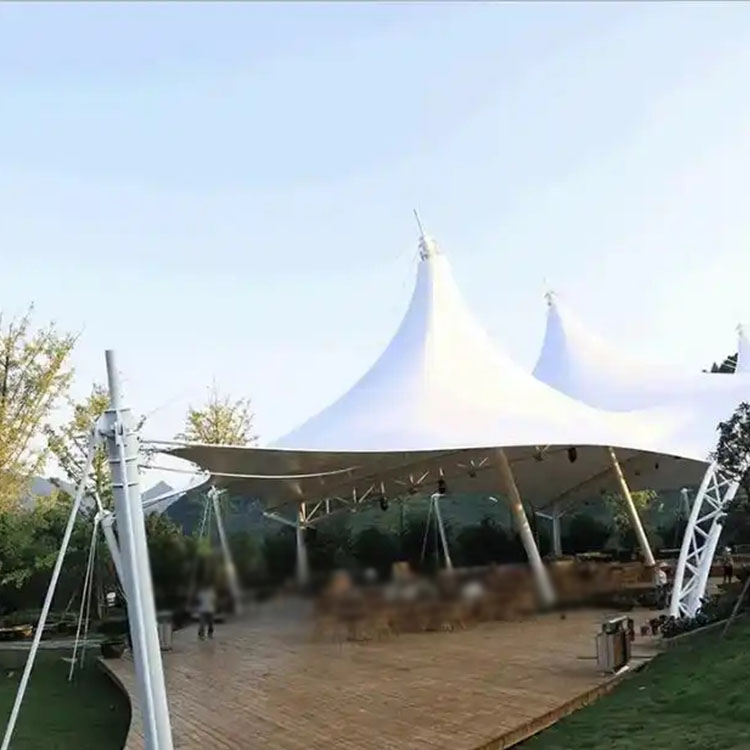 朗县膜结构景观棚