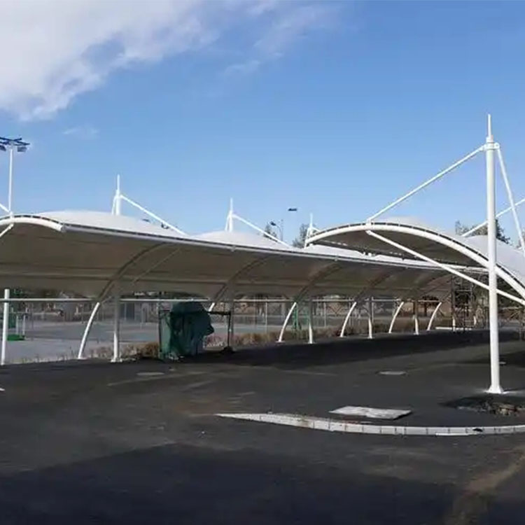 朗县膜结构电动车棚